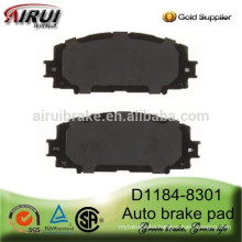 D1184-8301 Front brake pad for Tengyi and VIOS (OE: 04465-52180)